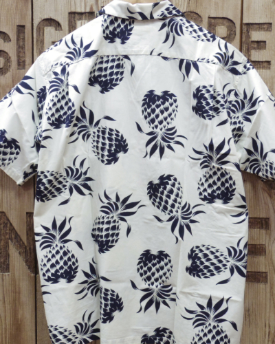 画像5: Duke Kahanamoku -"DUKE'S PINEAPPLE" Cotton Hawaiian Shirt 