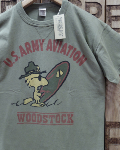 画像1: TOYS McCOY -SNOOPY TEE / WOODSTOCK "U.S. ARMY AVIATION"- 
