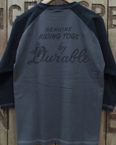 画像2: TOYS McCOY -CROPPED RAGLAN TEE "DURABLE ONE STAR"- 