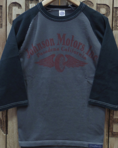 画像5: TOYS McCOY -CROPPED RAGLAN TEE "JOHNSON MOTORS"- 