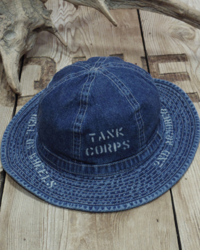 画像3: BUZZ RICKSON'S -HAT, WORKING, DENIM VINTAGE WASHED STENCIL- 