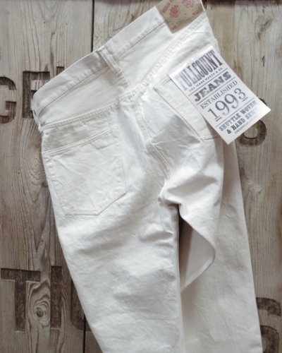 画像2: FULLCOUNT -1101EC Straight Ecru Selvedge Denim- 