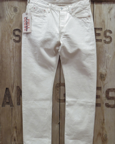 画像3: FULLCOUNT -1101EC Straight Ecru Selvedge Denim- 