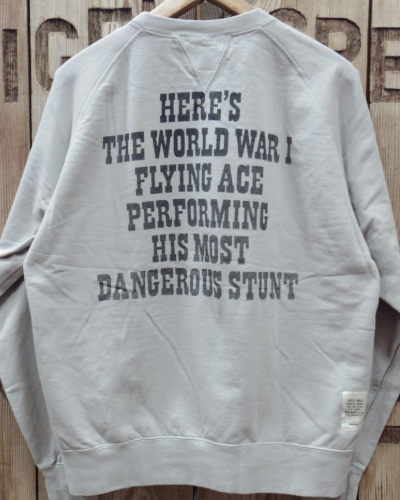 画像3: TOYS McCOY -GARMENT DYING SWEAT SHIRT "SNOOPY U.S.A.F. FLYING ACE"- 