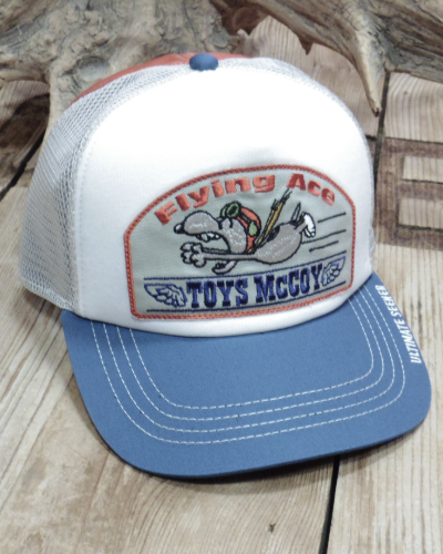 画像1: TOYS McCOY -MESH CAP / SNOOPY "FLYING ACE"- 