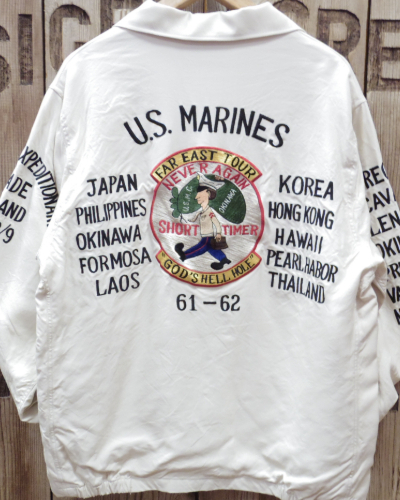 画像2: BUZZ RICKSON'S -TOUR JACKET "U.S. MARINE CORPS 3rd MARINE EXPEDITIONARY BRIGADE"- 