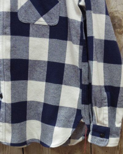画像3: SUGAR CANE -TWILL CHECK WORK SHIRT- 